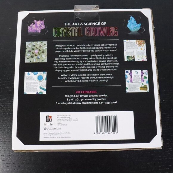2pc Bundle Lot KidzLabs Geode Art & Science of Crystal Growing Experimental Kits - Picture 6 of 9
